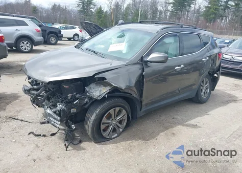 2014 Hyundai Santa Fe Sport 2.4L from USA, damaged, VIN 5XYZUDLB6EG213889